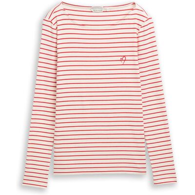 1051234 T-Shirt striped bn
