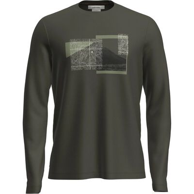 M Mer 150 Tech Lite LS Tee Peak Bal