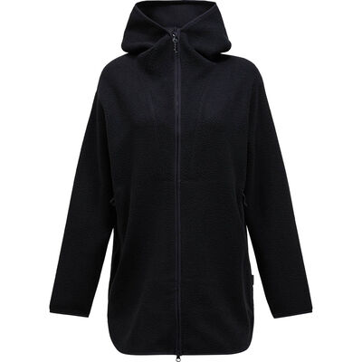 Pile Long Zip Damen