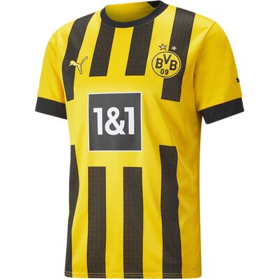 Borussia Dortmund 2022/23 BVB Home Jersey Replica w/ Sponsor