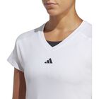 AEROREADY Train Essentials Minimal Branding V-Neck T-Shirt AEROREADY Train Essentials Minimal Branding V-Neck T-Shirt