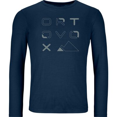 185 MERINO BRAND OUTLINE LS M