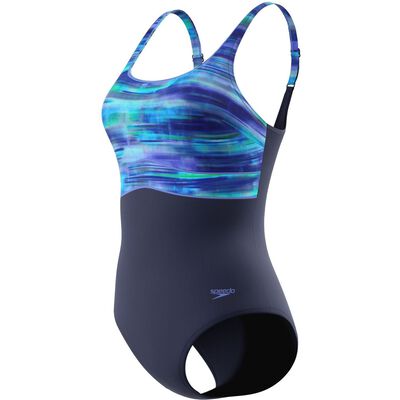 Print Contour Eclipse Swimsuit