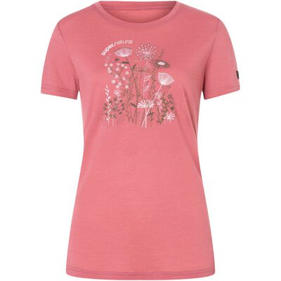 W ROCK FLOWERS TEE