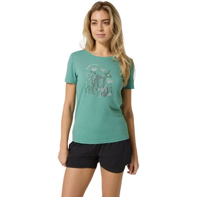 W ROCK FLOWERS TEE