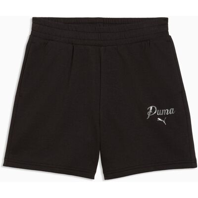 ESS SCRIPT High-Waist Shorts 5"