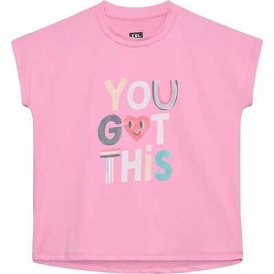 Long T-Shirt W. Print, S/S