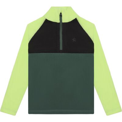 Fleece Pulli - Colorblock