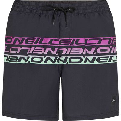 CALI STRIPE 16" SWIMSHORTS