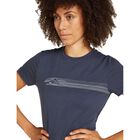 Women Merino 150 Tech Lite SS Tee Camping Lines