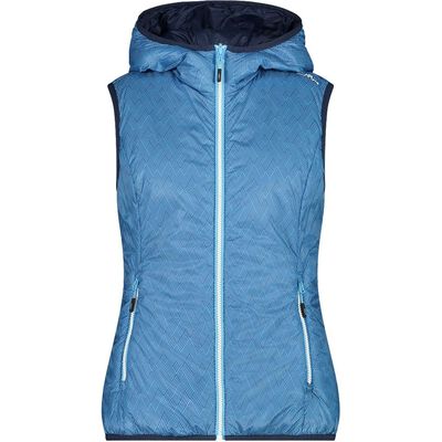 Woman Reverse Vest Fix Hood 33Z5146