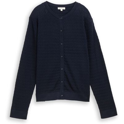1052768 knit structured cardigan