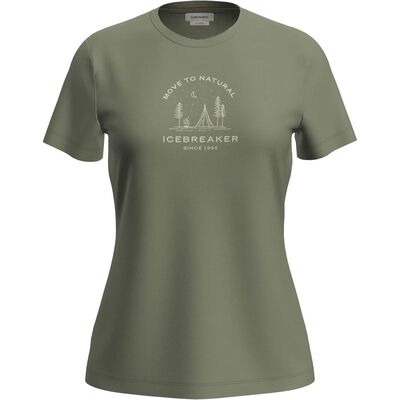 Women Merino 150 Tech Lite SS Tee Peaceful Pass