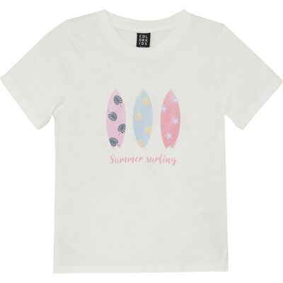 T-Shirt W. Print, S/S