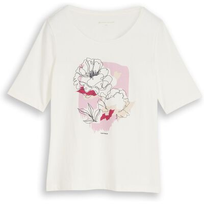 1050457 T-Shirt crew neck with print