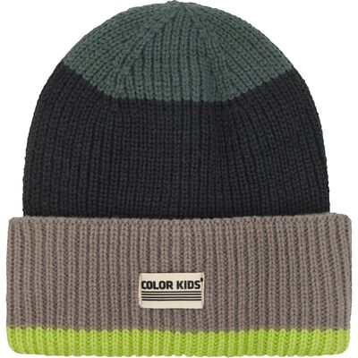 Beanie W. Wool & Contrast