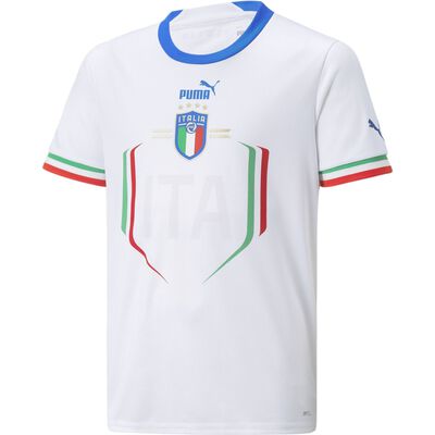 Italien 2022 FIGC Away Kids Jersey Replica Jr
