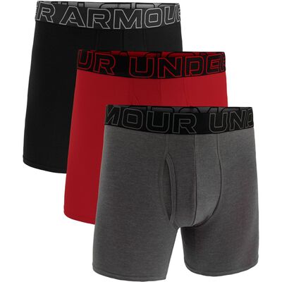 UA PERFORMANCE COTTON - SOLID 6 IN 3PK
