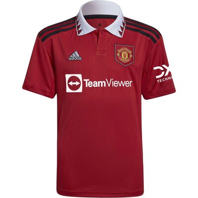 Manchester United 2022/23 Home Kids MUFC H JS Y