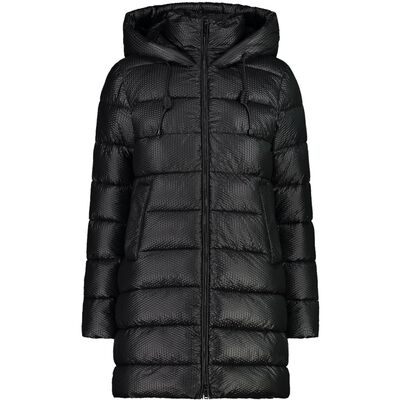 Woman Coat Zip Hood 33K3576