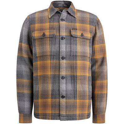 Long Sleeve Shirt Fur Lined Yd Check PSI2410216
