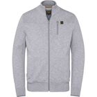 Zip jacket cotton knit Zip jacket cotton knit