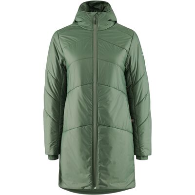 W HOODED LONG THERMO JACKET