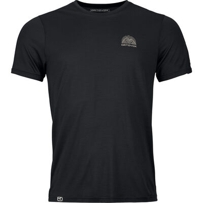 120 Cool Tec Mtn Stripe Ts M