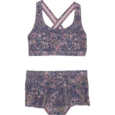 Bikini W. frills & Skirt, AOP
