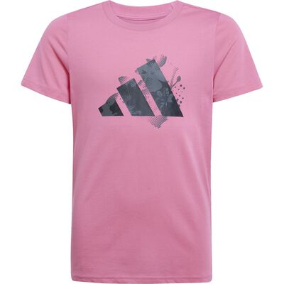 Flower Print Training Graphic Kids T-Shirt