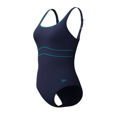 Solid Contour Eclipse Swimsuit