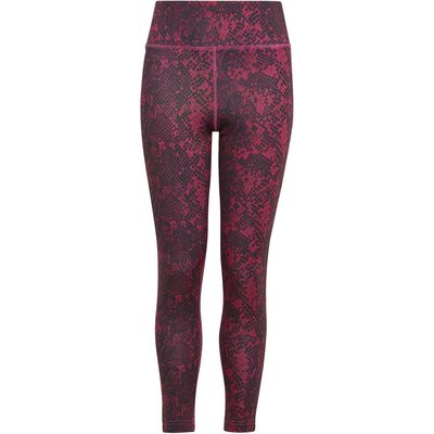 Training AEROREADY Animal-Print Optime 7/8 High-Rise Pocket Leggings