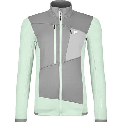 Fleece Grid Jacket W