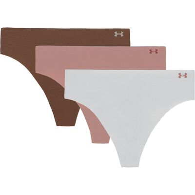 UA PURE STRETCH NS THONG-3PK
