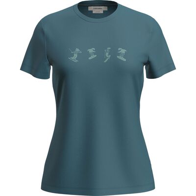 Women Mer 150 Tech Lite SS Tee Snow Day