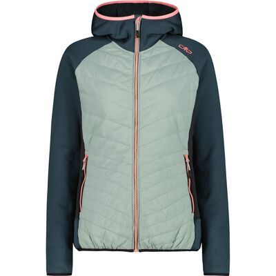 Woman Jacket Hybrid Fix Hood 35E2946