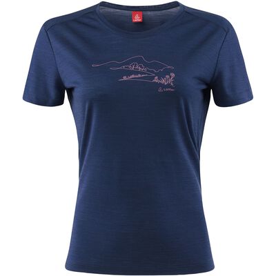 W PRINTSHIRT COUNTRY MERINO-TENCEL(TM)