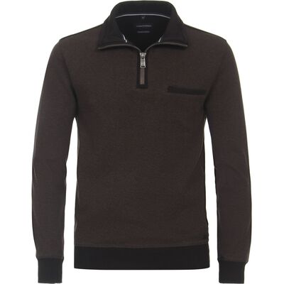 Sweat-Shirt Troyer gemustert (413572800)