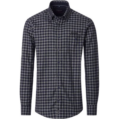 Mouliné Hemd Freizeit 1/1 Arm (454527000)