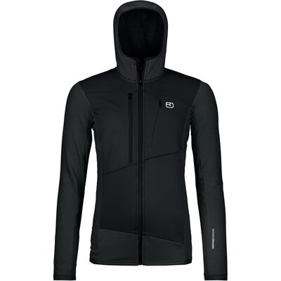 Fleece Grid Hoody W