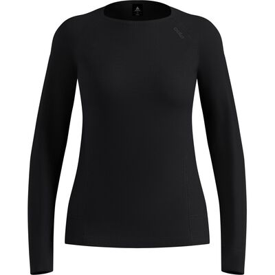 W ACTIVE X-WARM BL TOP crew neck l/s