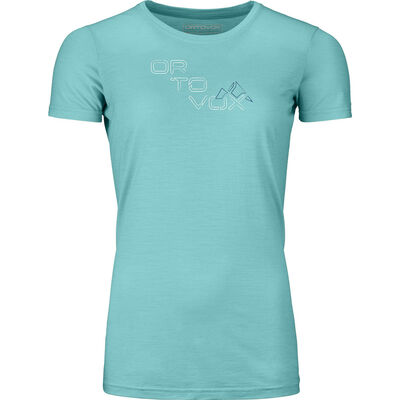 185 Merino Tangram Logo T-Shirt W