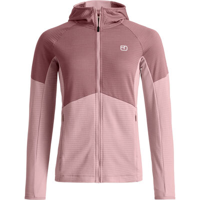 FLEECE LIGHT GRID HOODY W