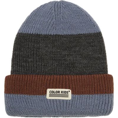 Beanie W. Wool & Contrast