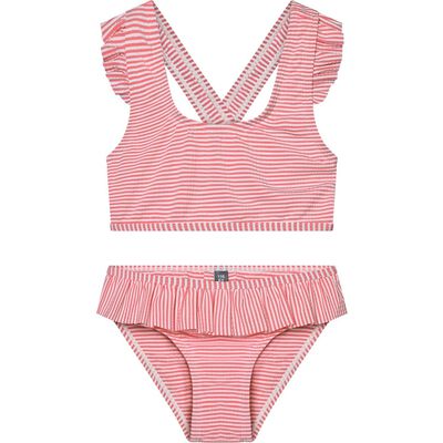 Bikini W. Skirt Seersucker