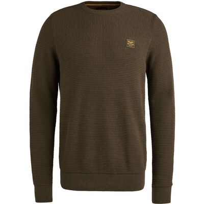 Crewneck collar cotton mouline PKW2411300