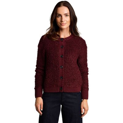 1052801 Knit boucl&eacute; cardigan