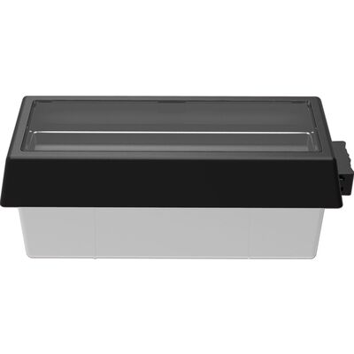 Wax Tray incl. lid silver/black