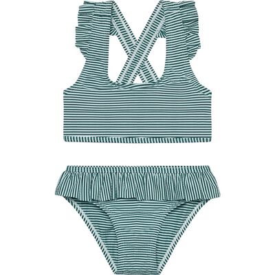 Bikini W. Skirt Seersucker