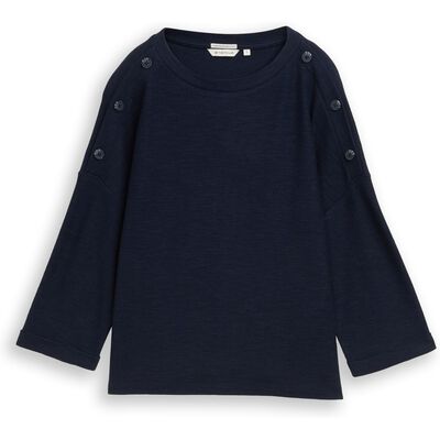 1050420 T-Shirt structure shoulder buttons